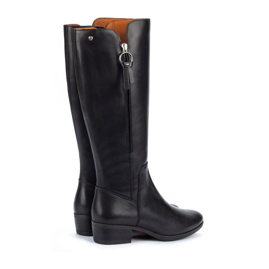 Women's Pikolinos DAROCA Knee-high Boots Black | NZ GQ08123